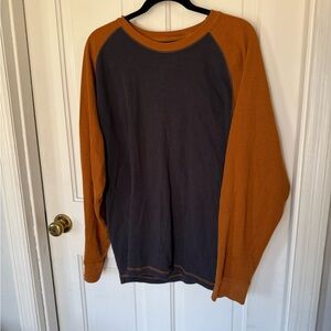RedHead Orange and Black Crew Neck Shirt